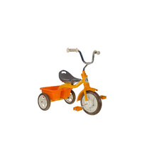 Italtrike 10"Transporter Tricycle - Road Work Orange