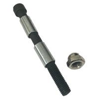 Dirt Scooter Axle 110mm w 25mm Spacers