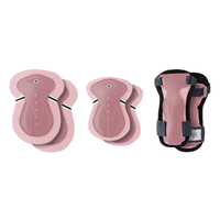 Globber JUNIOR PROTECTIVE Pad Set for 6-10y Pastel Pink - XS