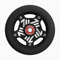 CORE Vent Hollow Scooter Wheel 110mm - Black (single)