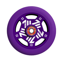 CORE Vent Hollow Scooter Wheel 110mm - Purple (single)