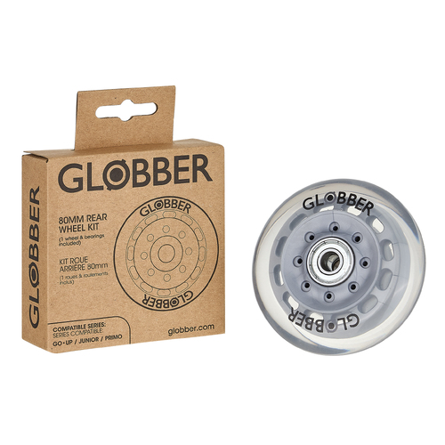 Globber Rear Wheel 80mm  - Go Up/ Junior/Primo/Master/Elite/Flow