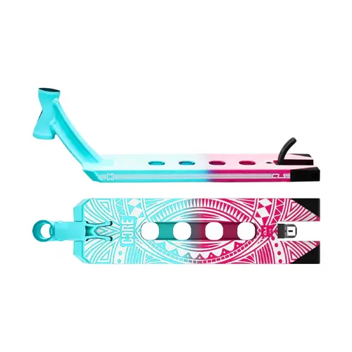 CORE CL1 Scooter Deck 5 x 19 - Blue/Pink